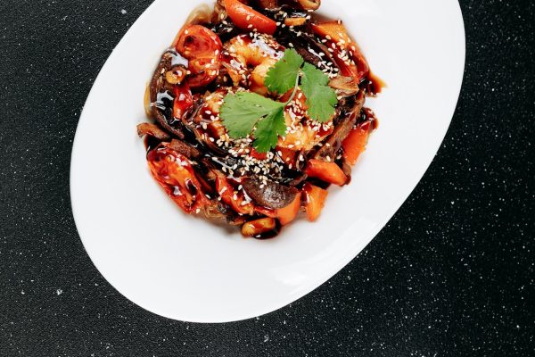 Funchose Tonkatsu з Морепродуктами