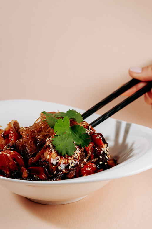 Funchose Tonkatsu з Морепродуктами