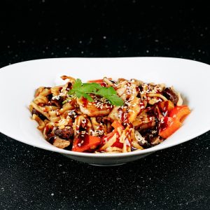 Udon Tonkatsu з Морепродуктами