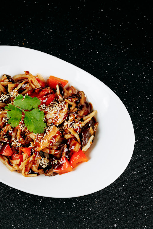 Udon Tonkatsu з Морепродуктами