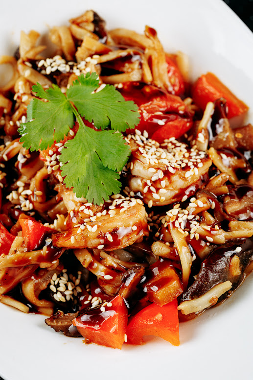 Udon Tonkatsu з Морепродуктами