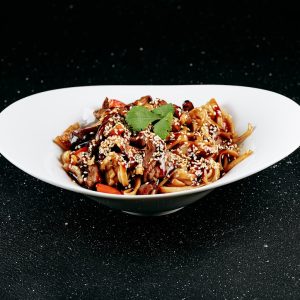 Udon Tonkatsu з Телятиною