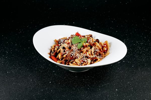 Udon Tonkatsu з Телятиною
