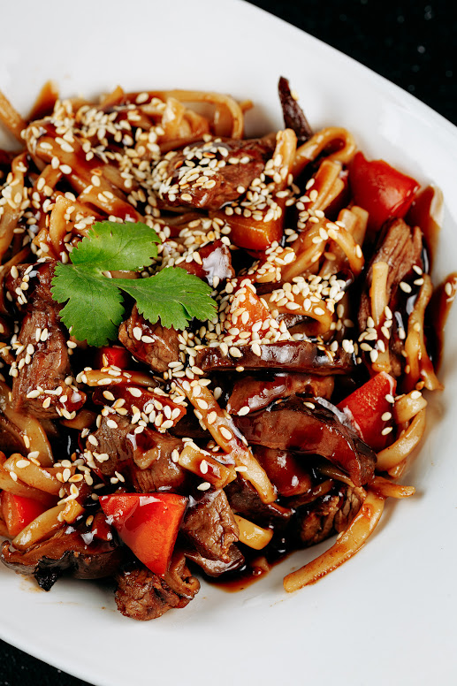 Udon Tonkatsu з Телятиною